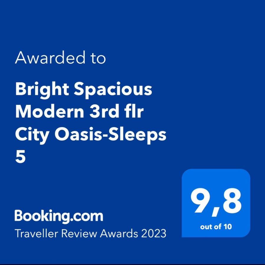 Bright Spacious Modern 3Rd Flr City Oasis-Sleeps 5 Daire Atina Dış mekan fotoğraf